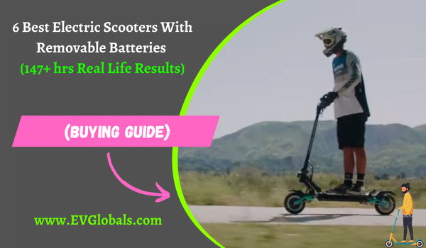 Electric Scooters With Removable Batteries